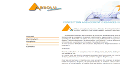 Desktop Screenshot of absolu-concept.fr
