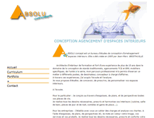 Tablet Screenshot of absolu-concept.fr